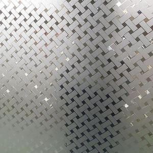 무점착 유리세련창시트지 매듭 GD-HEWGP-6693085 1m x 1m