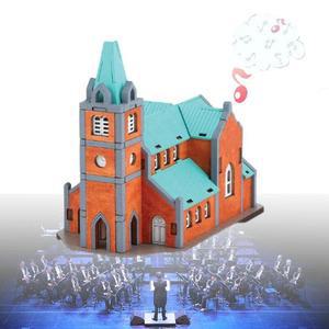 회전목마 뮤러블직박스 예쁜소품 수동 오르골 명동성당