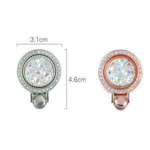 [2개묶음] 큐빅 핸드폰핑거링자석거치대