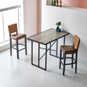 CZ4830트렌 강화유리 식탁 바테이블 1300 1color