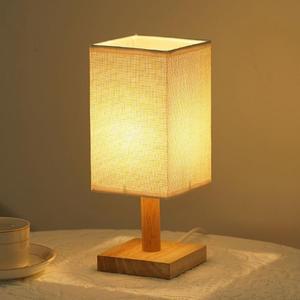 코지우드 무고급선 터치 테이블 사각 스탠드 수면무드등