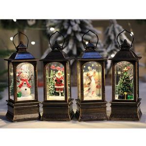 크리스마스 고급인테리어 엔틱 워터볼 LED 조명 무드등 반