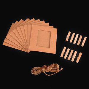 폴라로이드 유니포토집게 액자 노끈 사진걸이