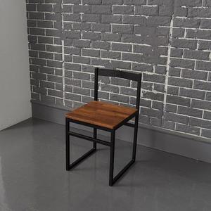 HZ2812고급 멀바우 원목 스틸의자