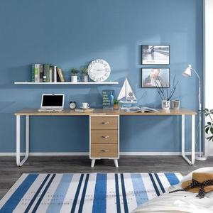 2인용 다리심플형 2400 컴퓨터 사무용 책상세트