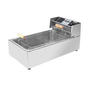 업소용 튀김기 전기 탁상용 분식집 미니 감자 튀기기