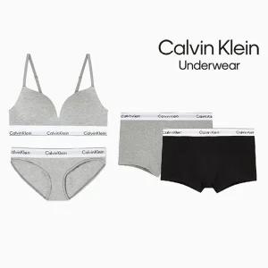 [Calvin Klein]아이콘 코튼 커플 속옷 세트 QF7623AD-NB4391-UJH/P7A_s