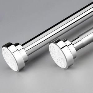 베리어스 스테인레스 욕실 화장실 샤워 커튼 압축 봉