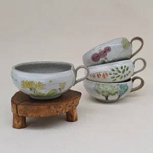 별하나 쌍화차잔 300ml 1p 시리즈 대추잔 찻잔 카페잔