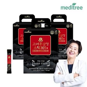 메디트리 고려 홍삼정 365 스틱 3박스 300포 대용량 원액 진액 액기스 농축액 추출액