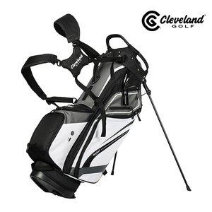 클리브랜드 CG 남성용 경량 골프 스탠드백 화이트/그레이