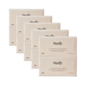 바스틀리 밀짚 페이셜 리빙티슈 여행용 휴대용 리필 100매 X 10개