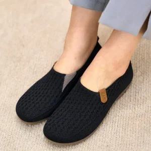 [제이시]제이시 여자단화 발편한 여름 니트 슬립온 2CM S104