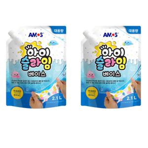 아모스 아이슬라임 베이스 대용량 추천 2.1L X2개 BNS