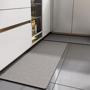 빨아쓰는 소프트 규조토 발매트 2종 세트 다크그레이