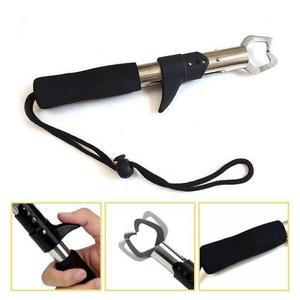 형태 낚시용품 스텐 약23.5cm 고기집게 방아쇠