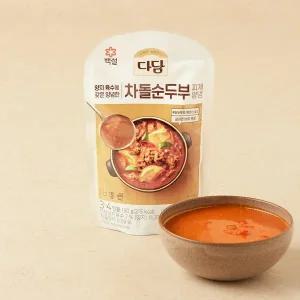 다담 차돌순두부찌개 양념 130g
