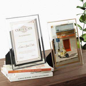 A4 사이즈 고급형 상장 액자(실버)