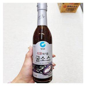[기타]청정원 직화 파기름 굴소스 465g x 1개 e33300