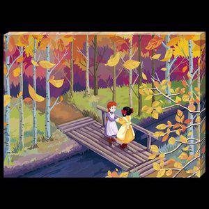 DIY 유화 그림 세트 빨강머리앤 페인팅 40x50 그리기 (WFHUJMK)