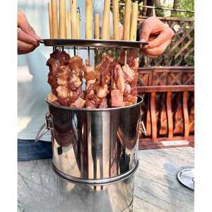 항아리바베큐 드럼통 화로 삼겹살 화덕 그리들받침대