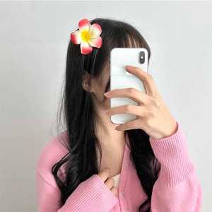 디아브 알로하 바캉스 플라워 헤어핀 집게핀 하와이안 꽃핀 머리핀