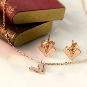 [비앤비골드]18K 러브 도트하트 주얼리세트 NPS29273