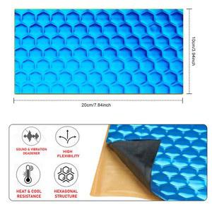 20X10CM 부틸 재료 보넷 10 방음 매트 절연 댐핑 소음 자동차