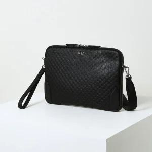 [백화점 정품] 닥스 크로스백 남자 클러치 루이스 블랙 DD경판 소가죽 EW4503 가방 숄더백