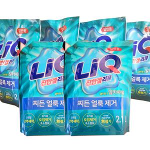 애경 리큐 진한겔(일반용) 알카파워 리필 2.1L x 6개