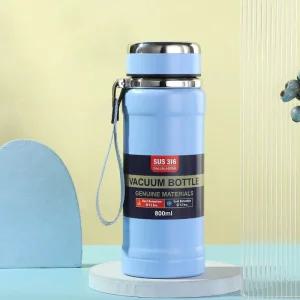 [혜명몰] 보냉 보온병 800ML 블루