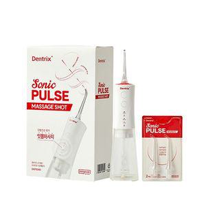 동국제약 덴트릭스 소닉펄스 마사지샷 구강세정기 1개 + 전용 노즐 2P 1개