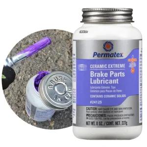 퍼마텍스 브레이크 패드 윤활 구리스 24125 보라색 227g 캘리퍼 고착방지 세라믹 그리스 SUV 밴 소음감소