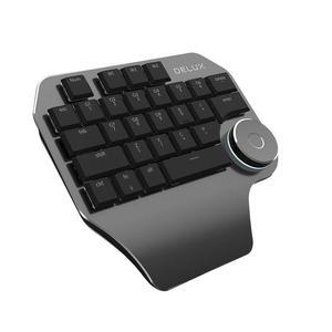 DELUX T11 한손 디자이너 PS 키보드 작업용 웹툰 작가