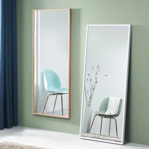 대형 와이드 인테리어 원목 전신거울 벽걸이 700 스탠드 2color