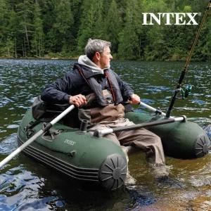 인텍스 68381 대형 낚시보트 레프팅 고무 저수지 물놀이 휴가 바다 카약 피싱
