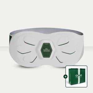 [미오데칼코마니] EMS 슬림 복부 마사지기 안마 EMS 진동 온열 뱃살 다이어트 코어 근력 음성안내