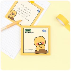 카카오프렌즈 떡메모지 사각 춘식이 메모지 80매