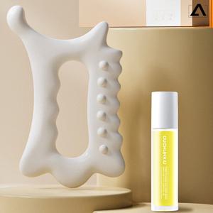 얼굴 괄사 마사지기 다리 어깨 괄사도구 셀프 지압 경락 마사지기