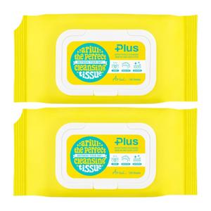 아리얼 더 퍼펙트 클렌징 티슈 플러스 100매 2개