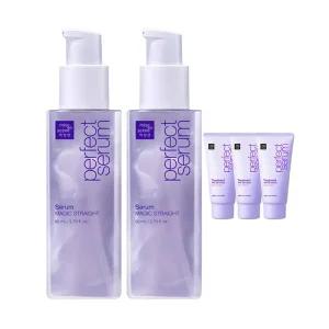 미쟝센 퍼펙트 매직 스트레이트 세럼 80ml, 2개 + 증정 (세럼 매직스트레이트 트리트먼트 30ml, 3개)