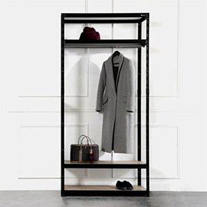 [셀러허브 1][HY5J8871_55]행거 선반 4단 가로700 깊이500 높이2400