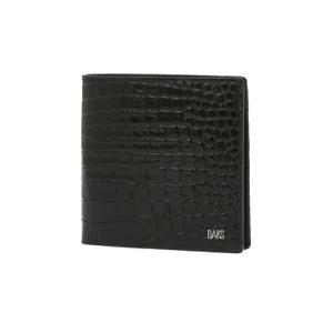 닥스 액세서리 남성 24FW [스테디셀러]블랙 로고장식 소가죽 중지갑 WBWA4F581BK