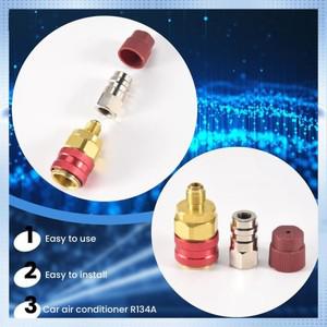 전자 부품&보급품 하이 및 로우 사이드 확장 어댑터 R134A 프레온 퀵 커넥터 Bmw 용 Ford 자동차 에어컨 액