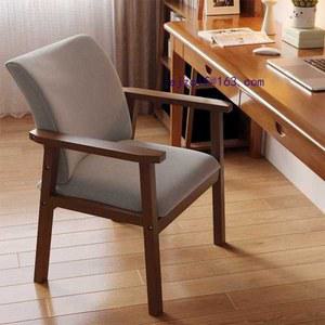 나무 의자 팔걸이 체어 책상 호두 미색 투명 FAS등급 팔걸이가 꾸미기 1인용 우드