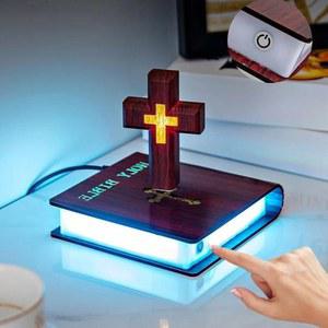 공중부양 십자가 장식 자력부양 카페 교회 360도 거실 특이한 성당 집들이 자기부상 전구