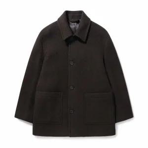 [에피그램](대구신세계)[epigram] 부클 오버핏 하프 코트 ERCAW24601BRD