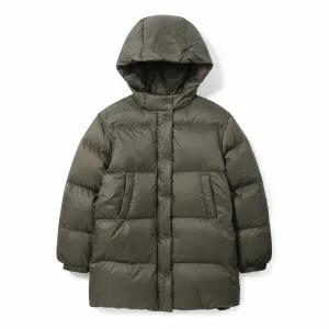 [에피그램](타임스퀘어점패션관)[epigram] [여성] 중기장 푸퍼 다운 EFUCW24201KHX