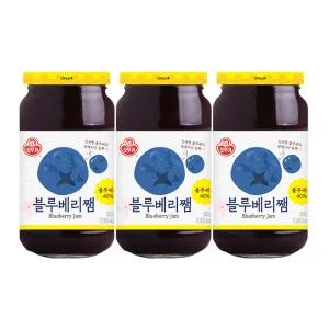 오뚜기 블루베리쨈 500g 3개