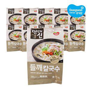 [동원] 면발의신 들깨칼국수 258g(2인분) x10개